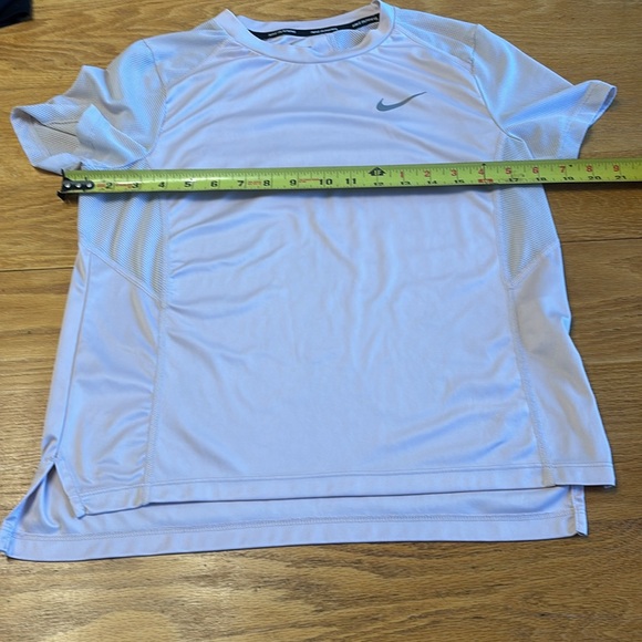 Nike Girls Black Leggings with Pink and Blue Tops - Picture 10 of 14